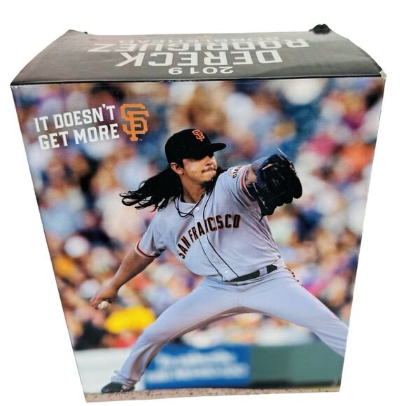 San Francisco Giants Dereck Rodriguez First Bobblehead SGA June 29th, 2019 SF - Picture 1 of 6
